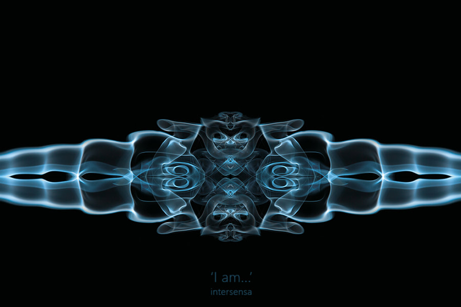 spiritual, mirroring, your own I am, fractals, lightcoding, I am, symmetry, cats, smoke, photography, intersensa