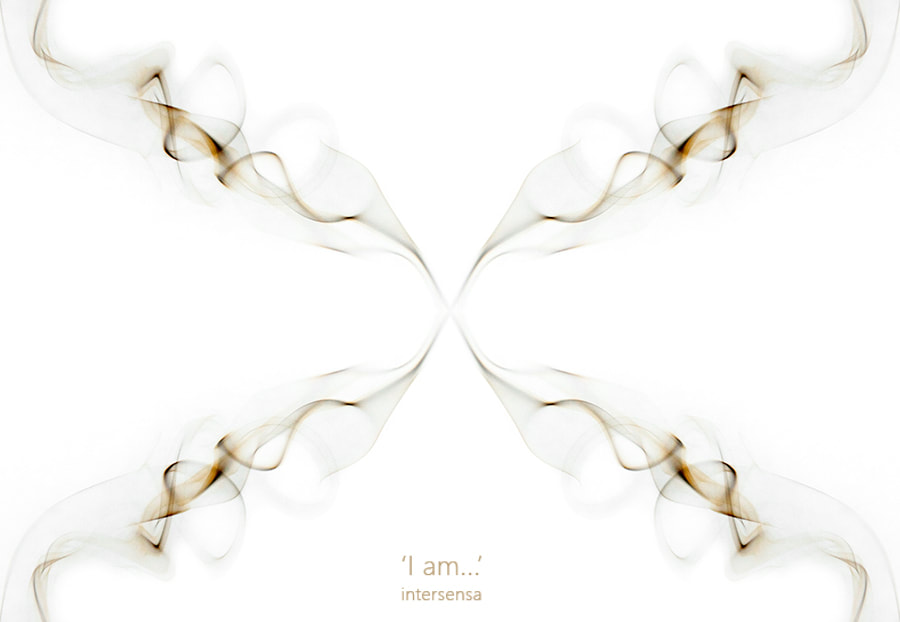 I am, White Cross, fractals, lightcodes, spiritual, smoke photography, photo editing, symmetry, your own I am, intersensa